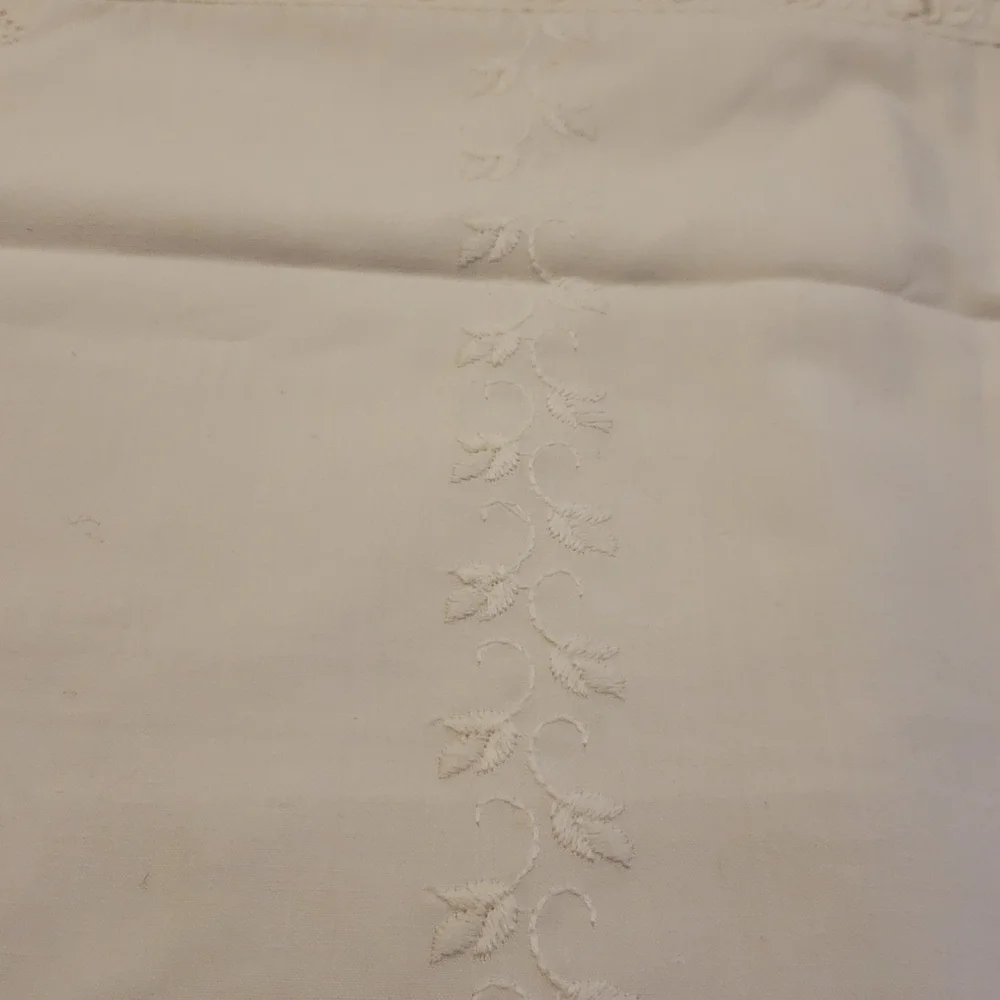 𝅺jonelle Pillow Case Cover Bedding White lace intricate decoration scallop - Picture 5 of 10